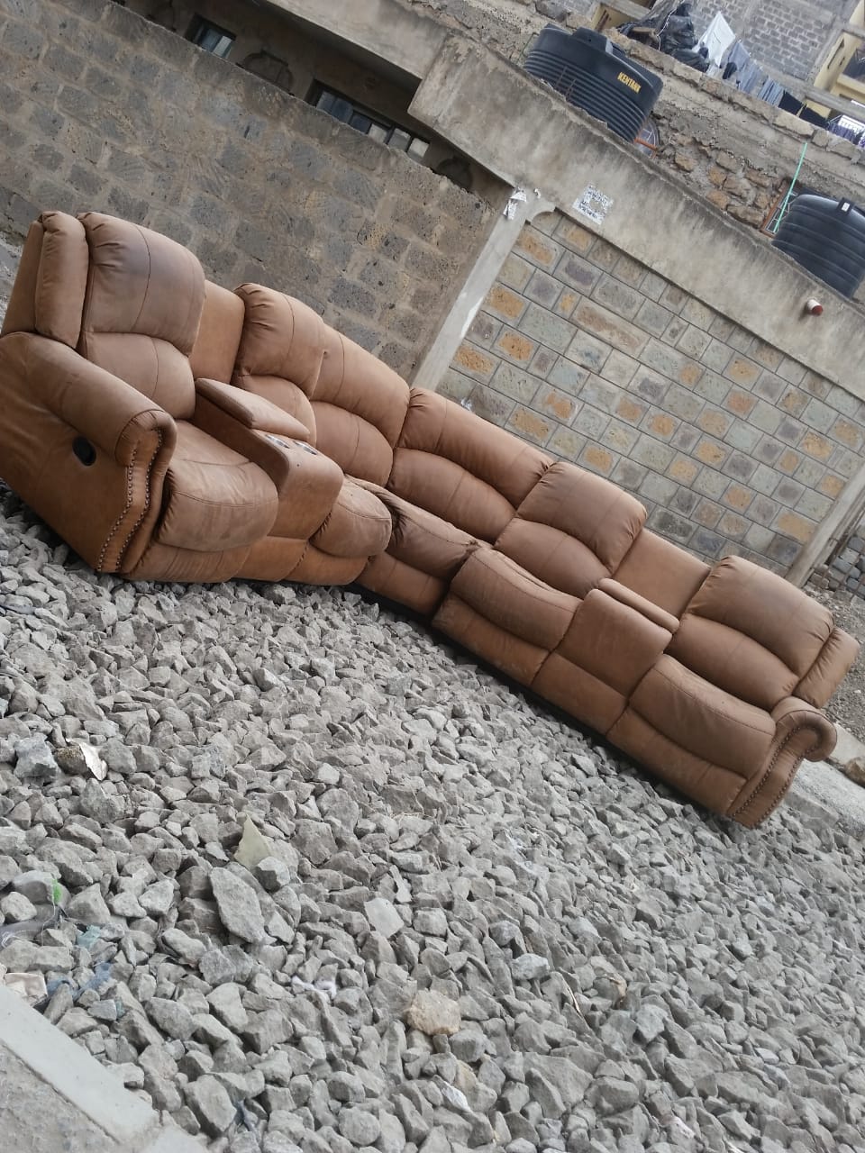 Before upholstery work